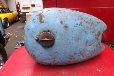 BSA ZB34 plunger Goldstar clubman tank