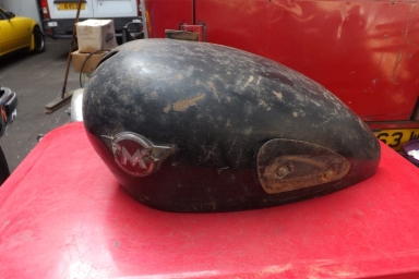Matchless mid fifties petrol tank
