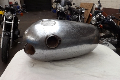 Norton Nomad petrol tank