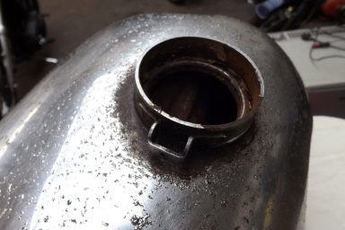 Norton Nomad petrol tank