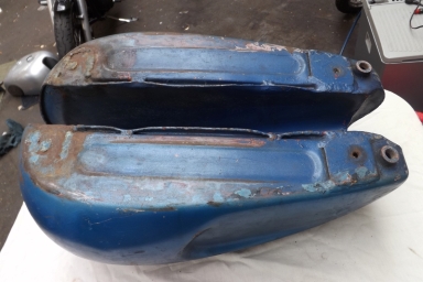 Triumph pre unit Thunderbird petrol tank