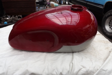 Triumph T100ss petrol tank 1965
