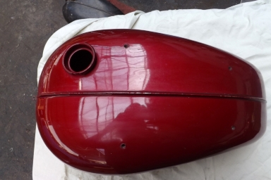 Triumph T100ss petrol tank 1965