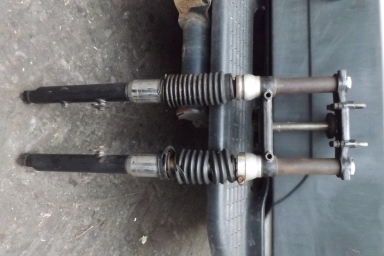 Triumph Tiger Cub sports late heavyweight forks