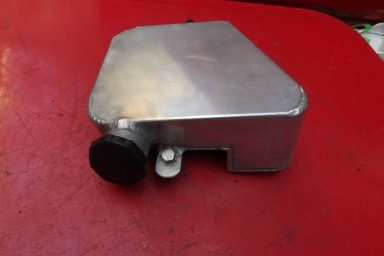 Triumph Tiger cub trials alloy oiltank