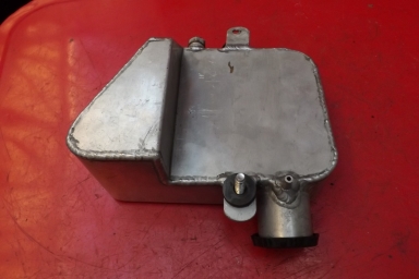 Triumph Tiger cub trials alloy oiltank