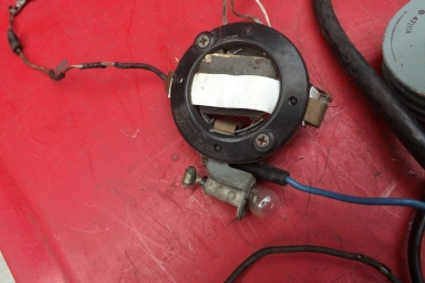 Triumph Tiger Cub wiring harness and original switches and coil etc