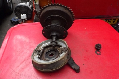 BSA Rigid M series rear hub