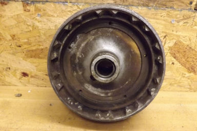 Matchless front full width hub