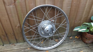 Ariel trials front wheel