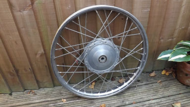 Ariel trials front wheel